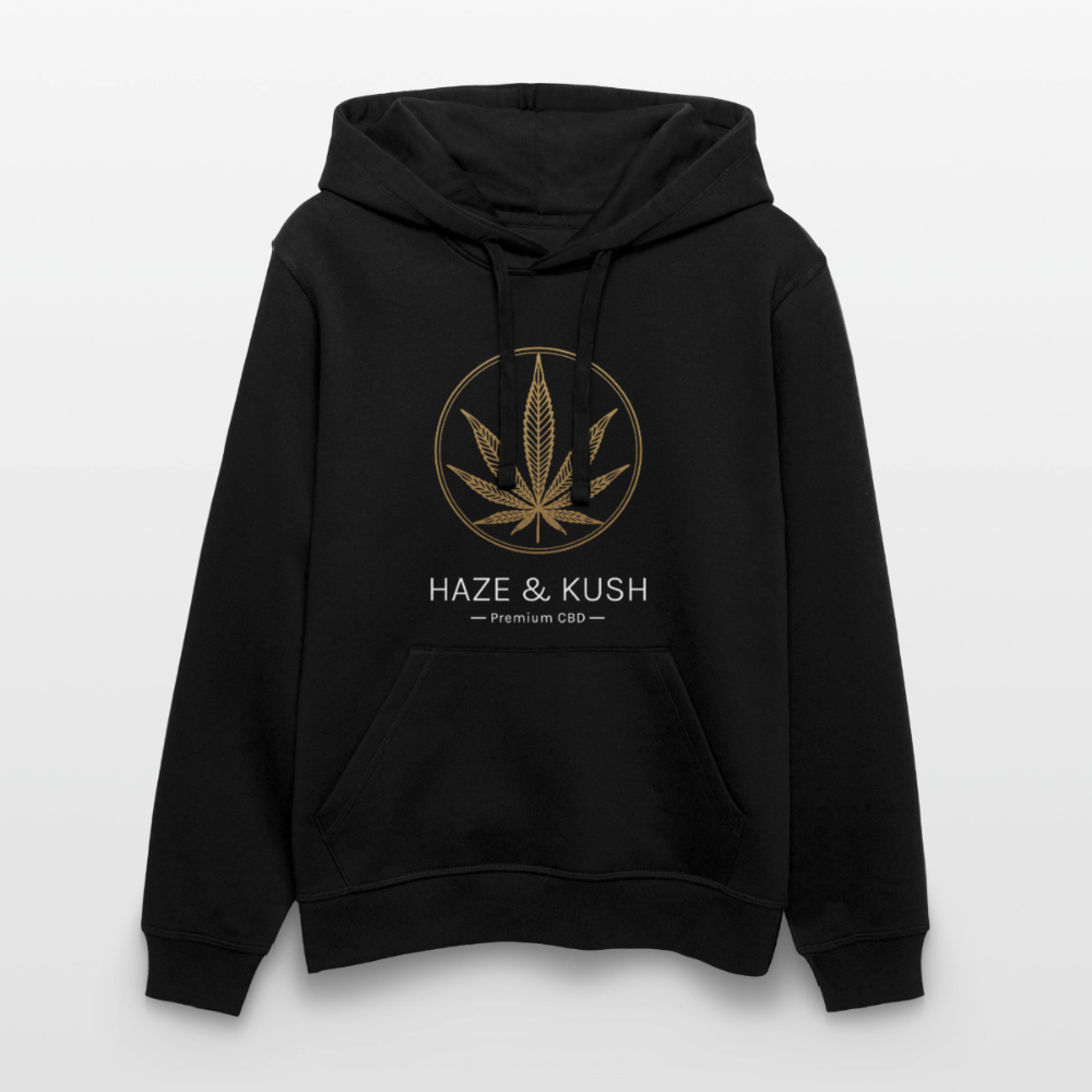 HAZE & KUSH Premium Hoodie - Schwarz