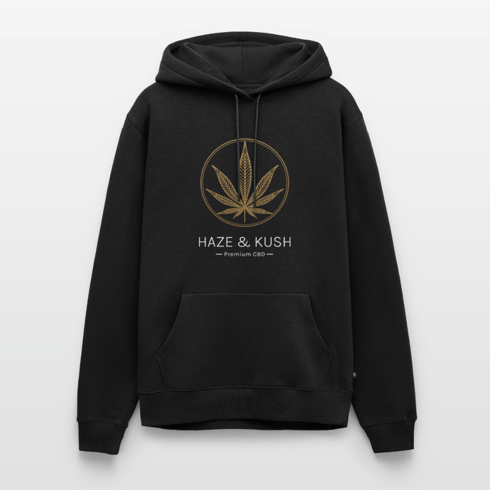 HAZE & KUSH Premium Hoodie - Schwarz