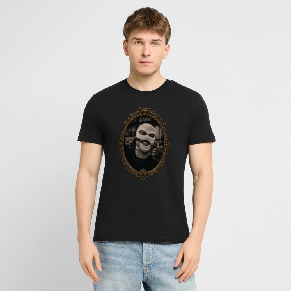 Why So Serious – Premium Organic T-Shirt - Schwarz