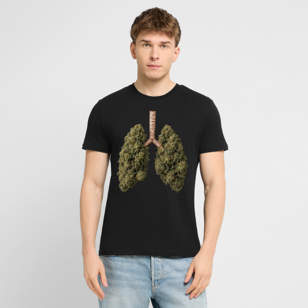 Green Lung – Premium Organic T-Shirt - Schwarz