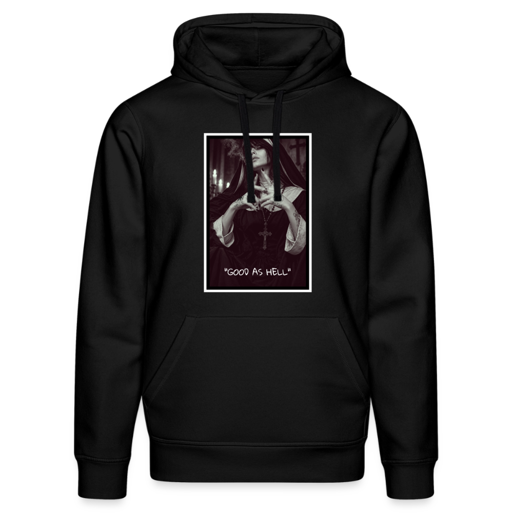 GOOD AS HELL – Unisex Bio-Hoodie | Haze & Kush - Schwarz