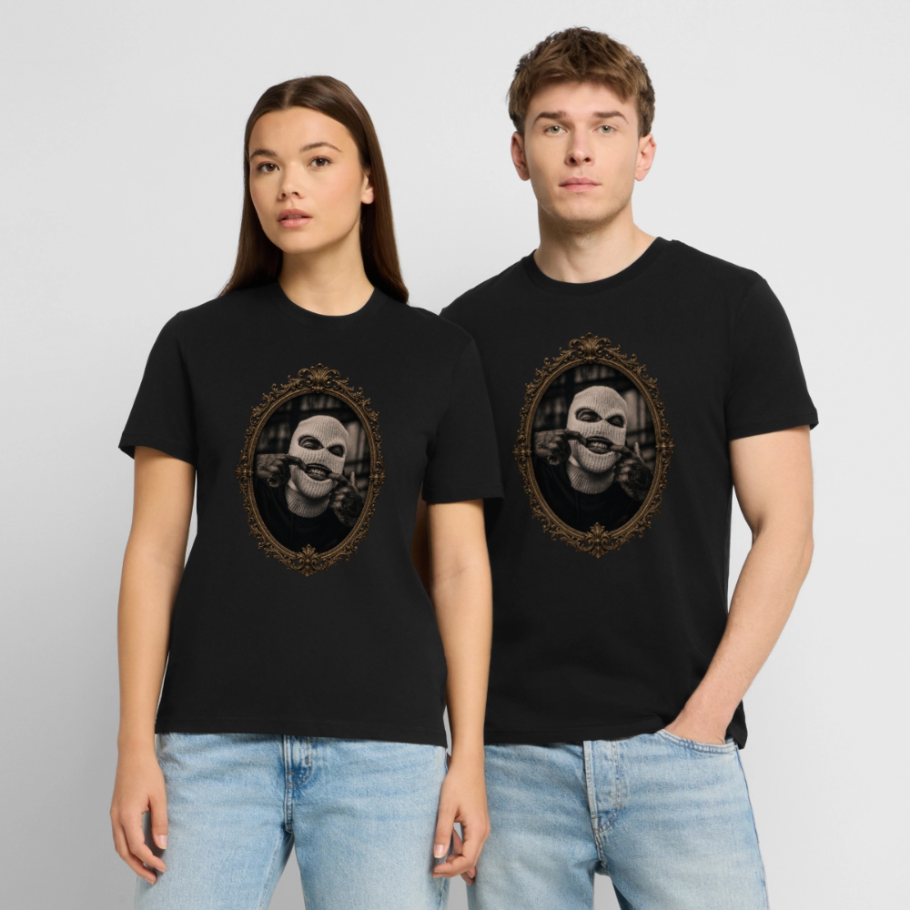 Why So Serious – Premium Organic T-Shirt - Schwarz