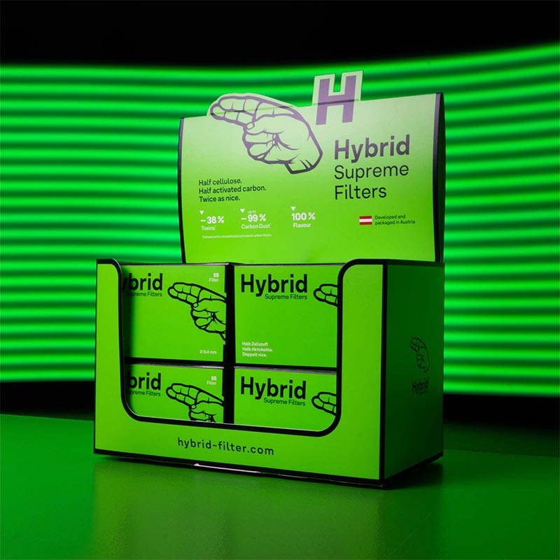 Hybrid Aktivkohlefilter Ø 6,4 mm – 55 Stück