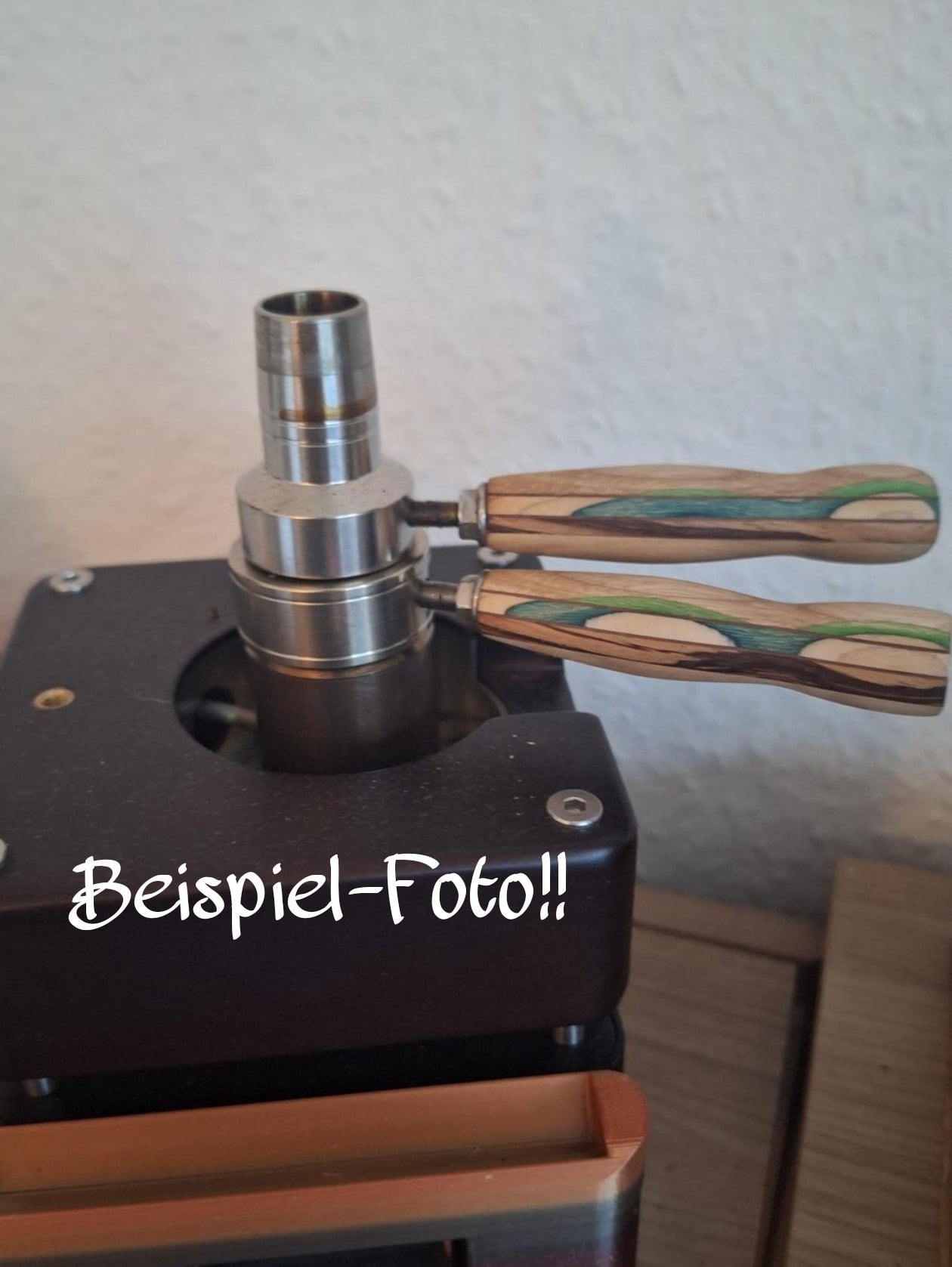 WoodyVapors Griff für Ballvape Epic – Eiche & Skateboard Ahorn