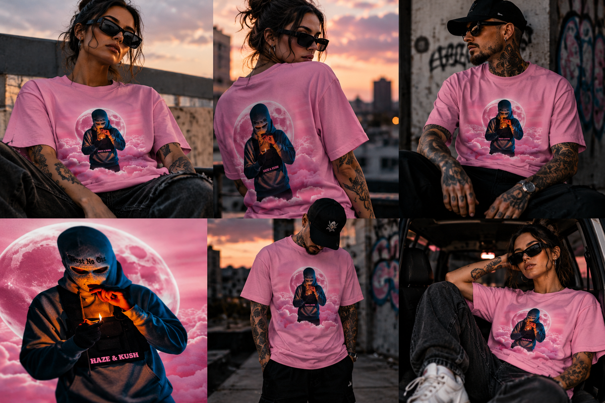 PINK PUSHER – Unisex Bio-Baumwoll T-Shirt | Streetwear