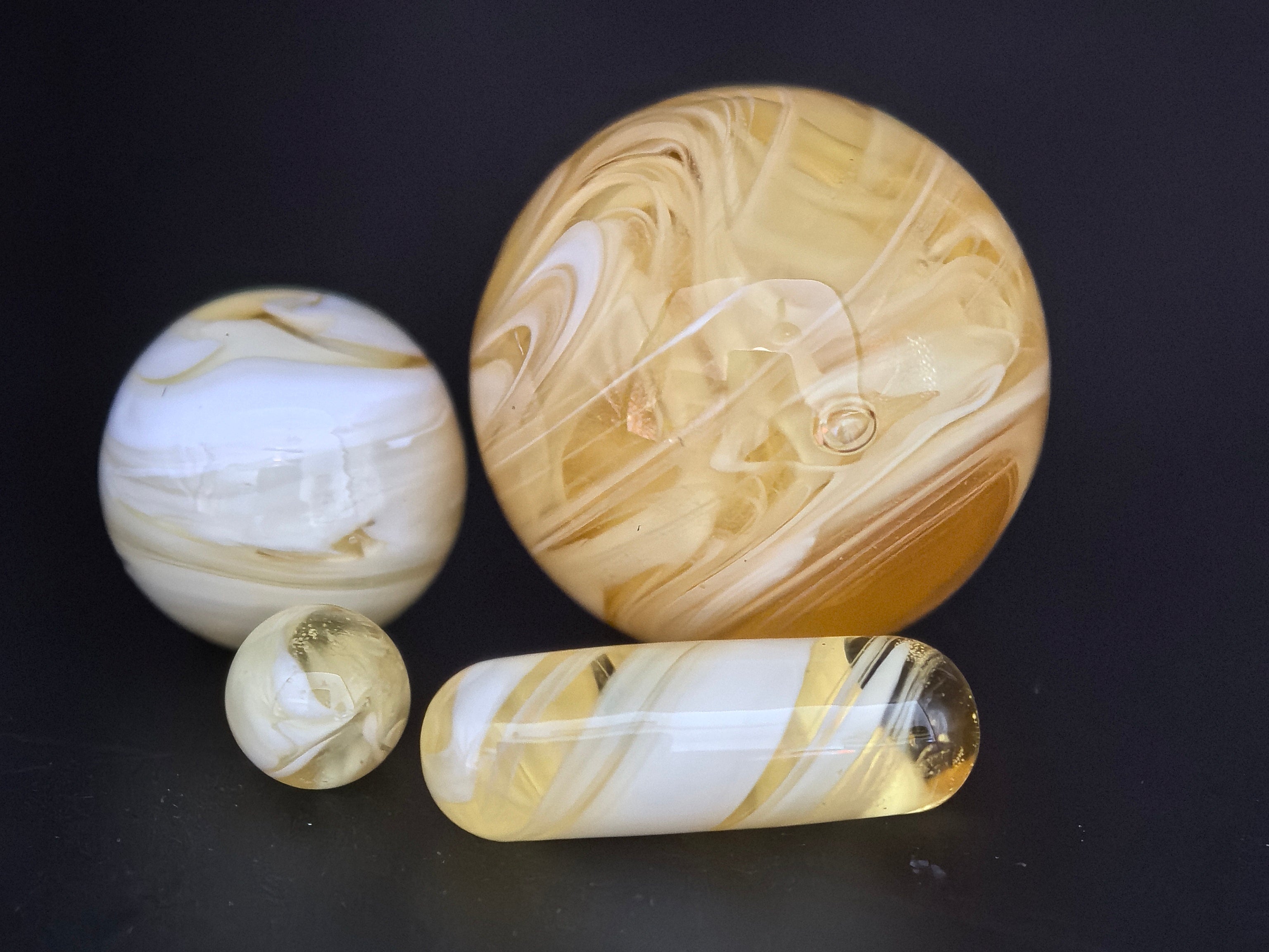 Slurper Set – Marble, Pillar & Cap Combo - HAZE & KUSH - CBD Shop