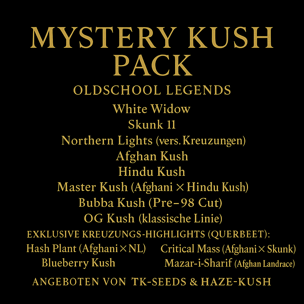 Mystery Kush Pack - TK Seeds