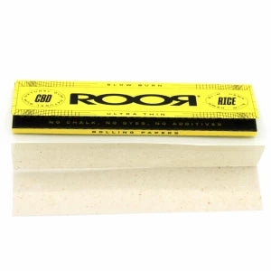 ROOR Rice King Size Slim Papers - HAZE & KUSH - CBD Shop