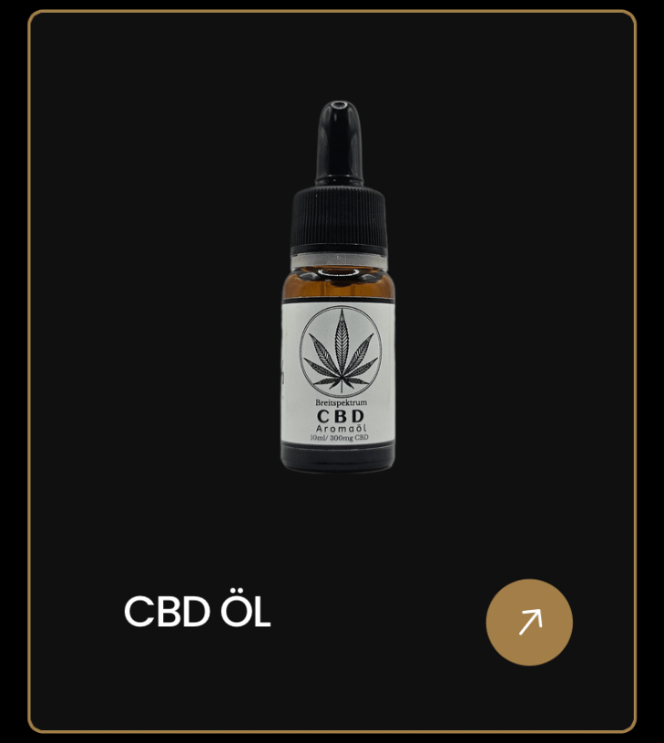 CBD Öl Produkt aus der Kollektion, enthält alle Produkte mit hochwertigem CBD-Extrakt.