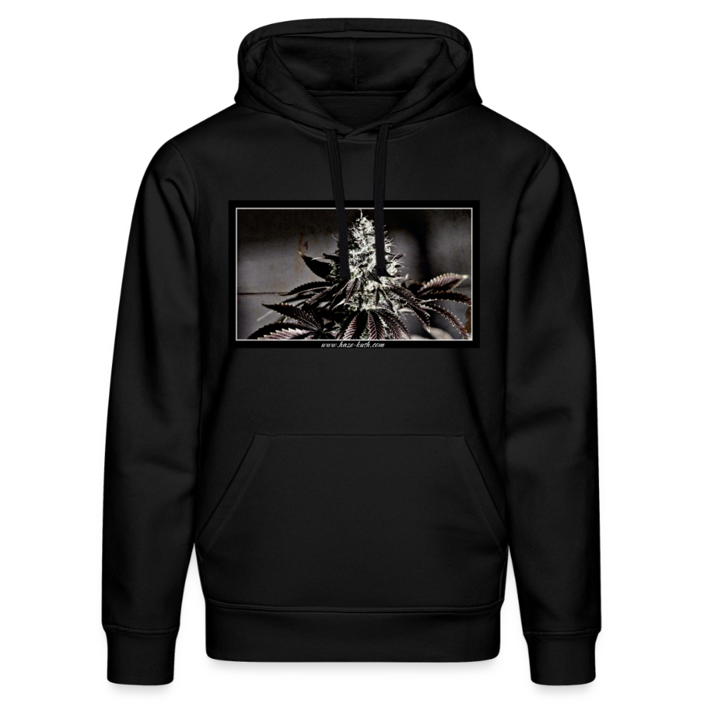 "MORE THAN BLACK & WHITE" Bio Hoodie - Schwarz