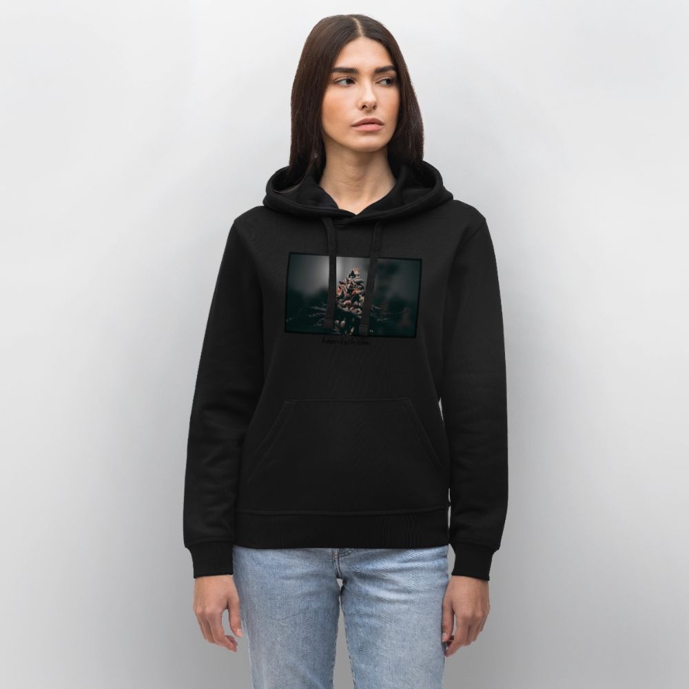 "FIRE IN" BIO Hoodie - Schwarz