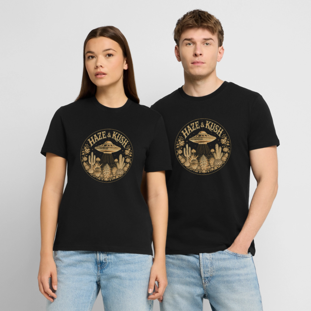 Outta Space – Premium Organic T-Shirt - Schwarz