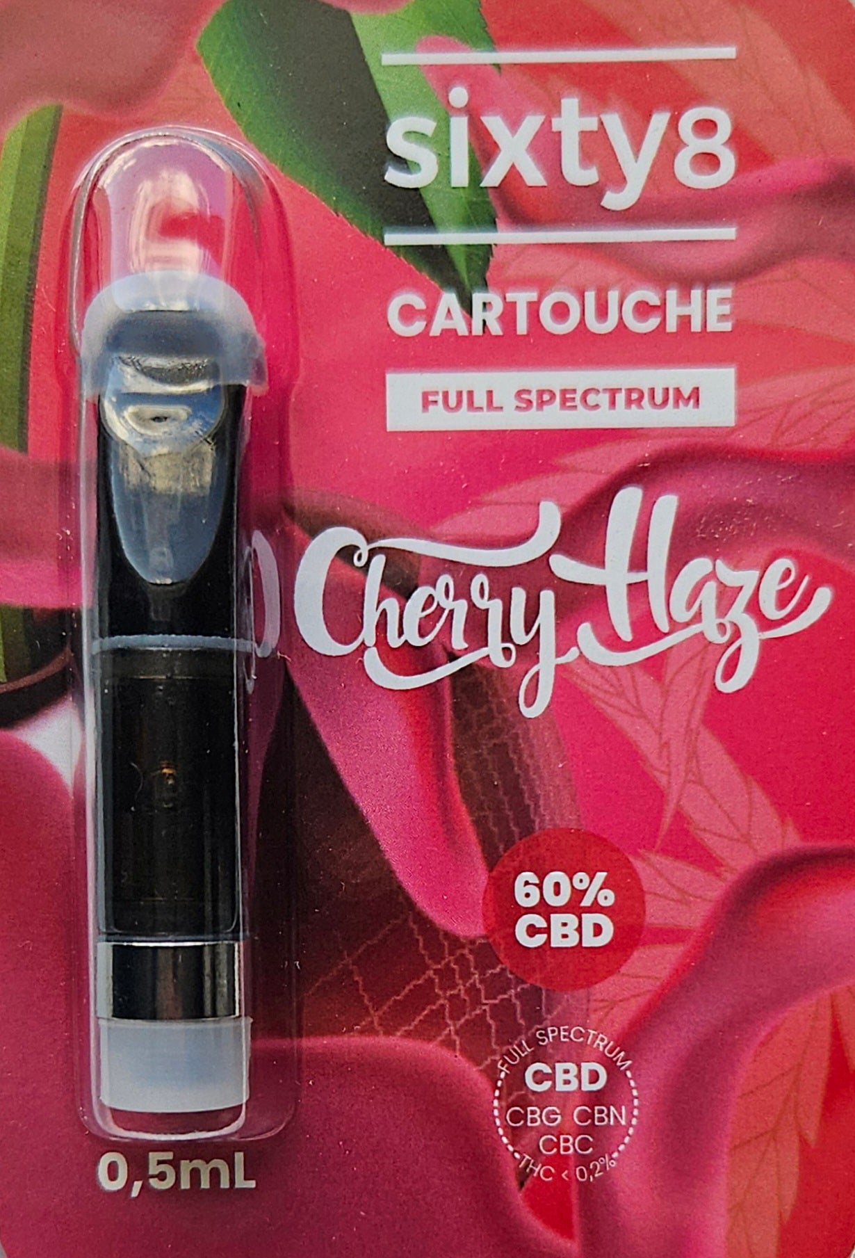 Cherry Haze CBD Vape Cartridge 60% – Kirsche | 0,5 ml