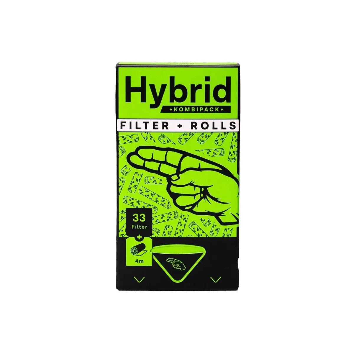 Hybrid Supreme Filters Kombipack 33 Aktivkohlefilterfilter + 4m Paper Rolls - HAZE & KUSH - CBD Shop