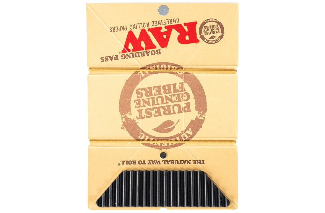 RAW® Boarding Pass – Pocket Tray mit integriertem Grinder