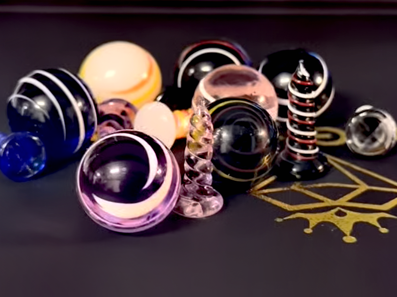 Screw Set – Spinner & Marble Combo - HAZE & KUSH - CBD Shop