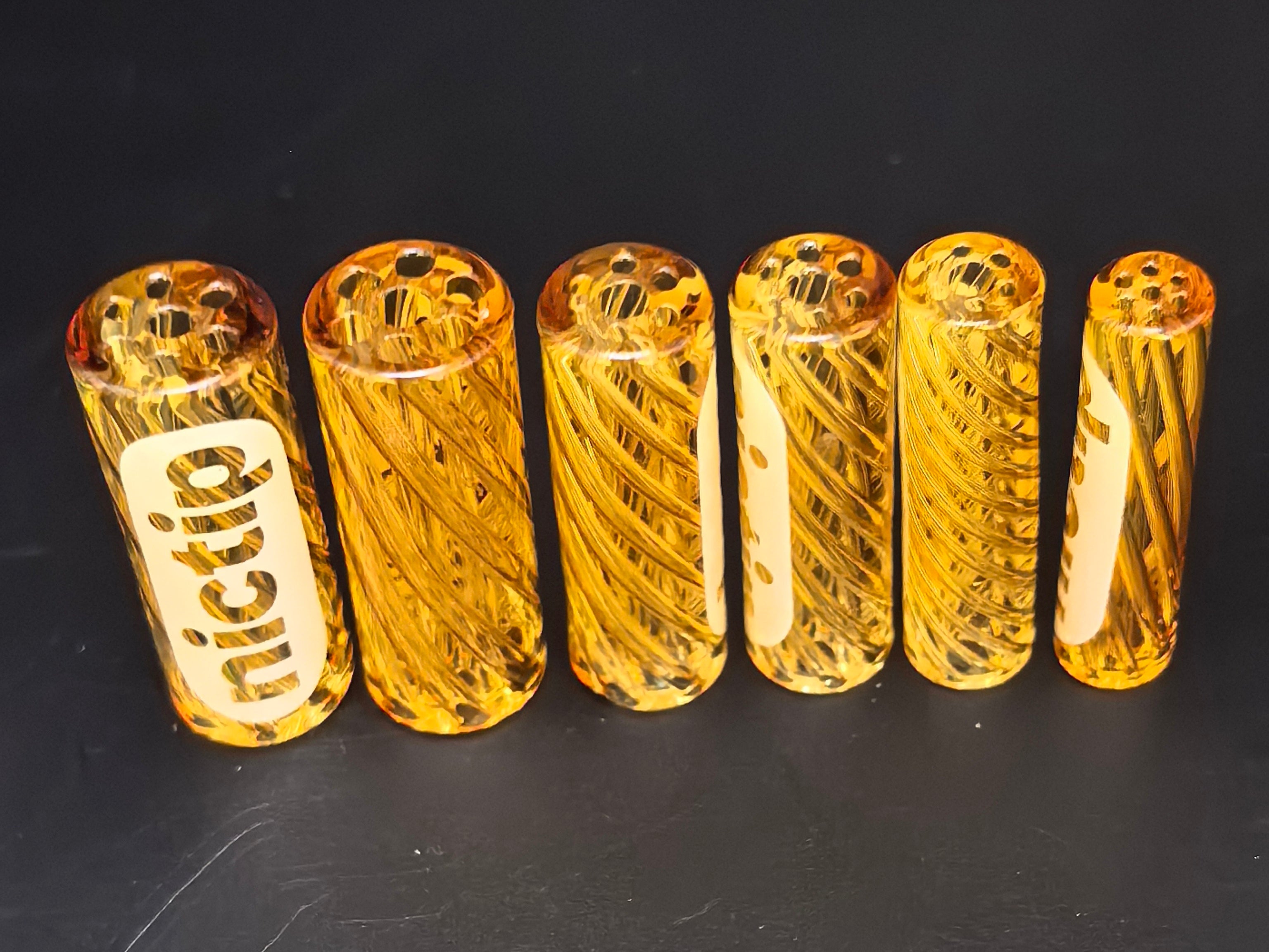 Nictip Glasfilter Gelb – 7-Loch & Spiral (7–11 mm)