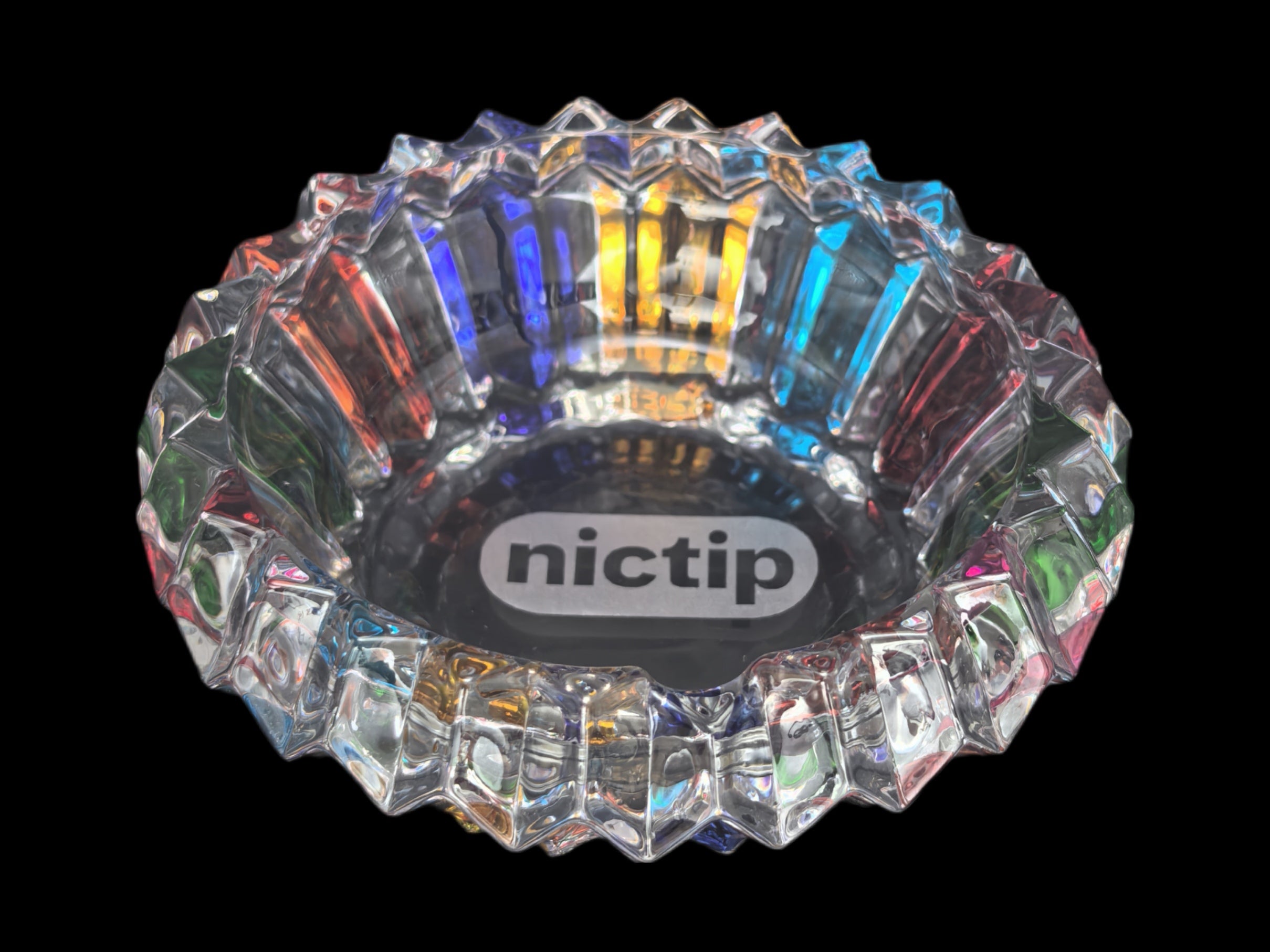 Nictip Crystal Glas Schale - HAZE & KUSH - CBD Shop