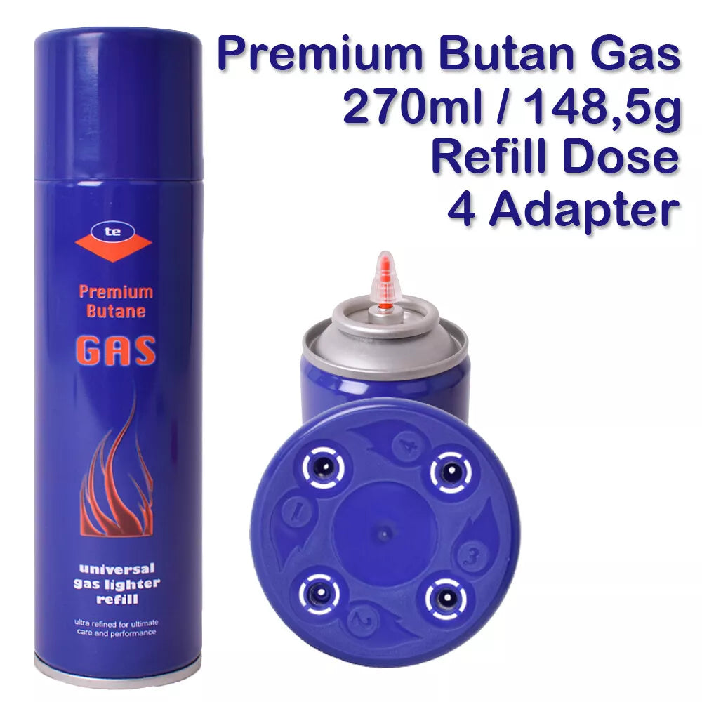 Premium Butangas – Universal Nachfüllgas für Dabbing Torches