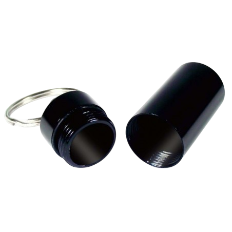 Stash Pillbox „Notfall-Set“ – Aluminium Schlüsselanhänger für Papers & Filter